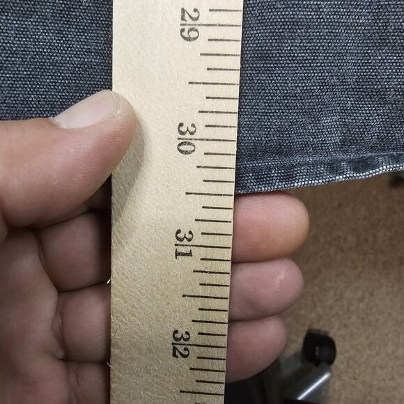 Levis Canvas Shirt XL Black Work Faded Grunge Western Biker Mechanic Heritage - Picture 13 of 13